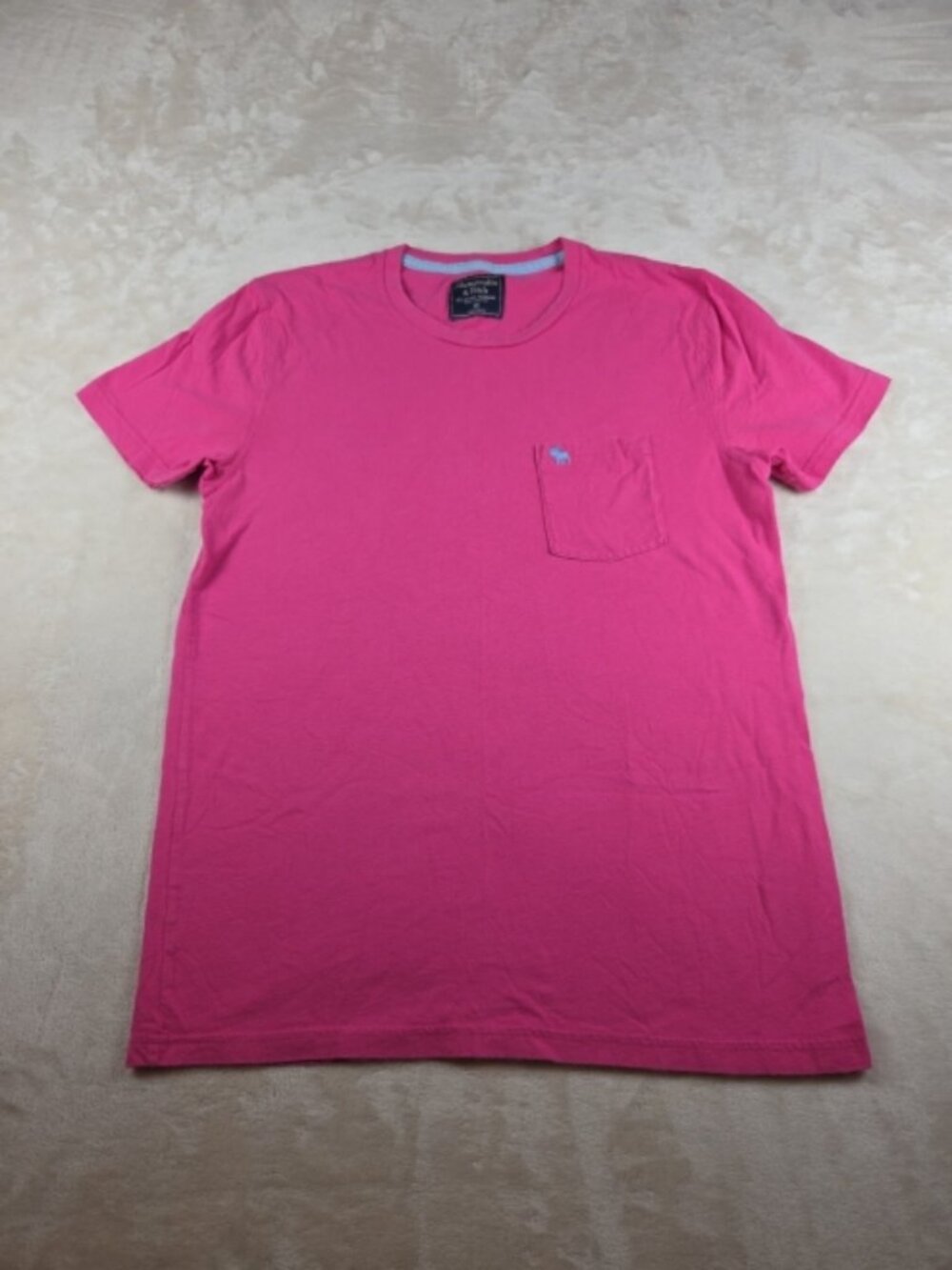 Abercrombie & Fitch Pink Pocket Tee – Men’s XS